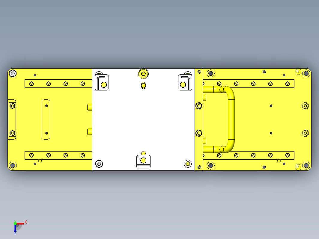 孔槽深度检测夹具