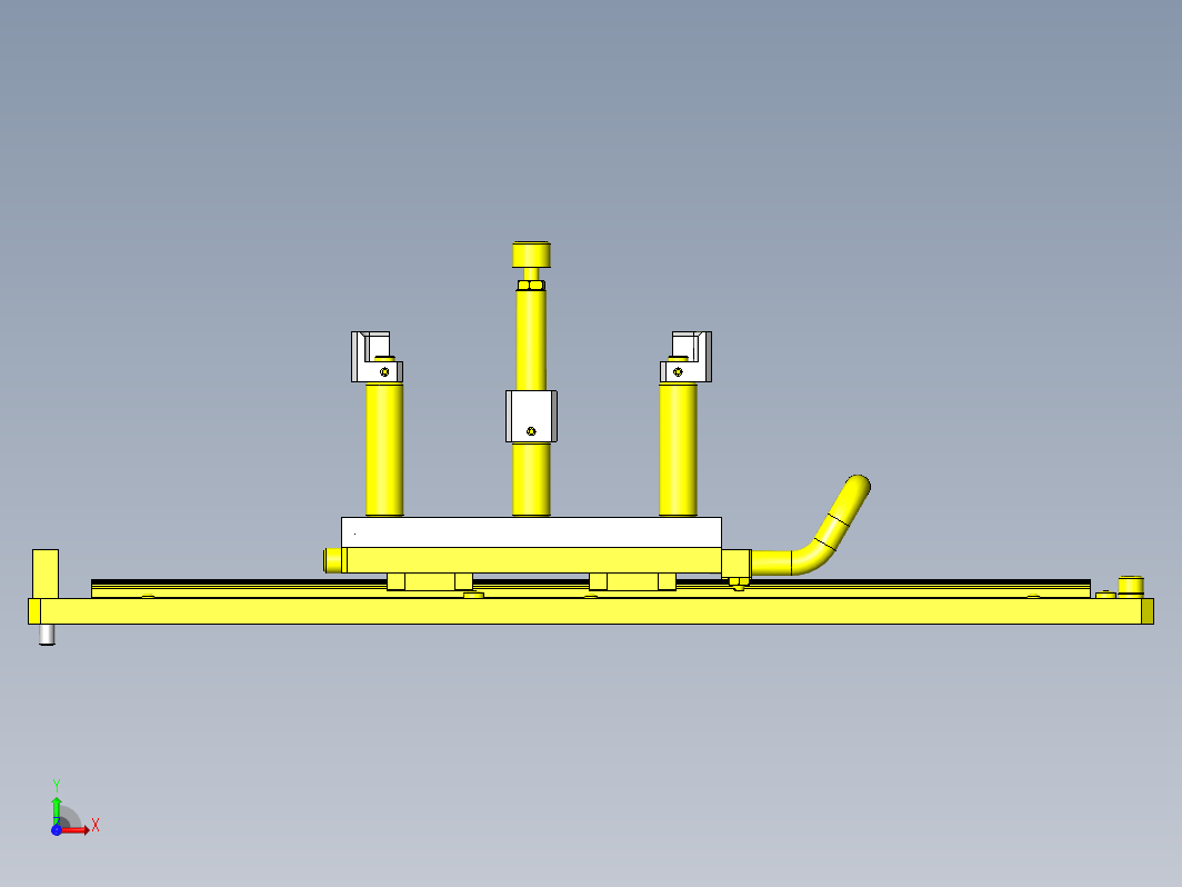 孔槽深度检测夹具