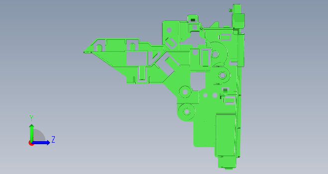 F0385-高难度3D零件图练习分模图