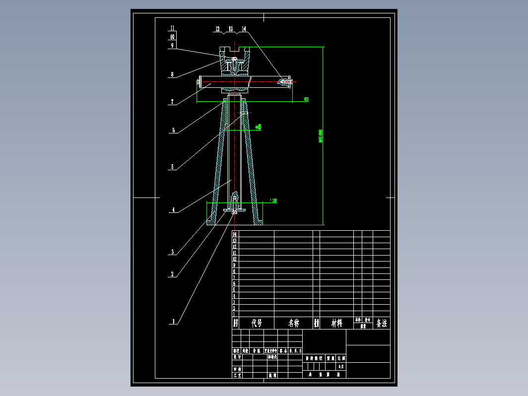 起重器整体装配