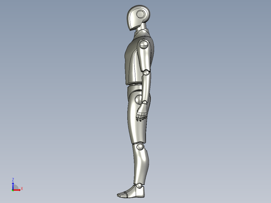 BOT人形机器人简易造型