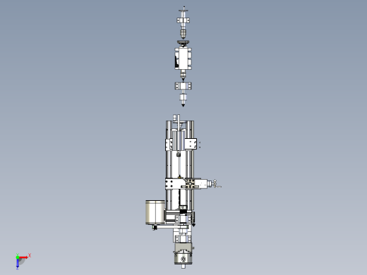 小型车床结构缩略图