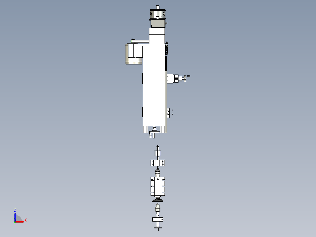 小型车床结构