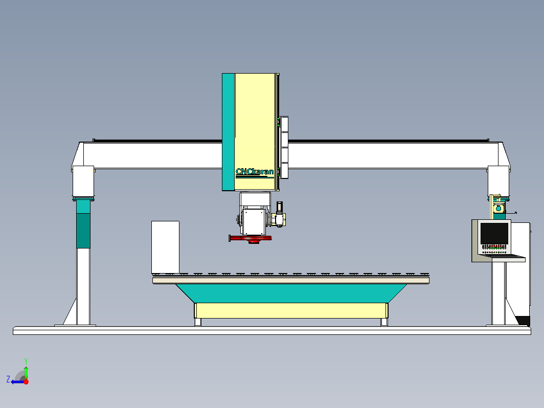 5轴CNC stone数控机床