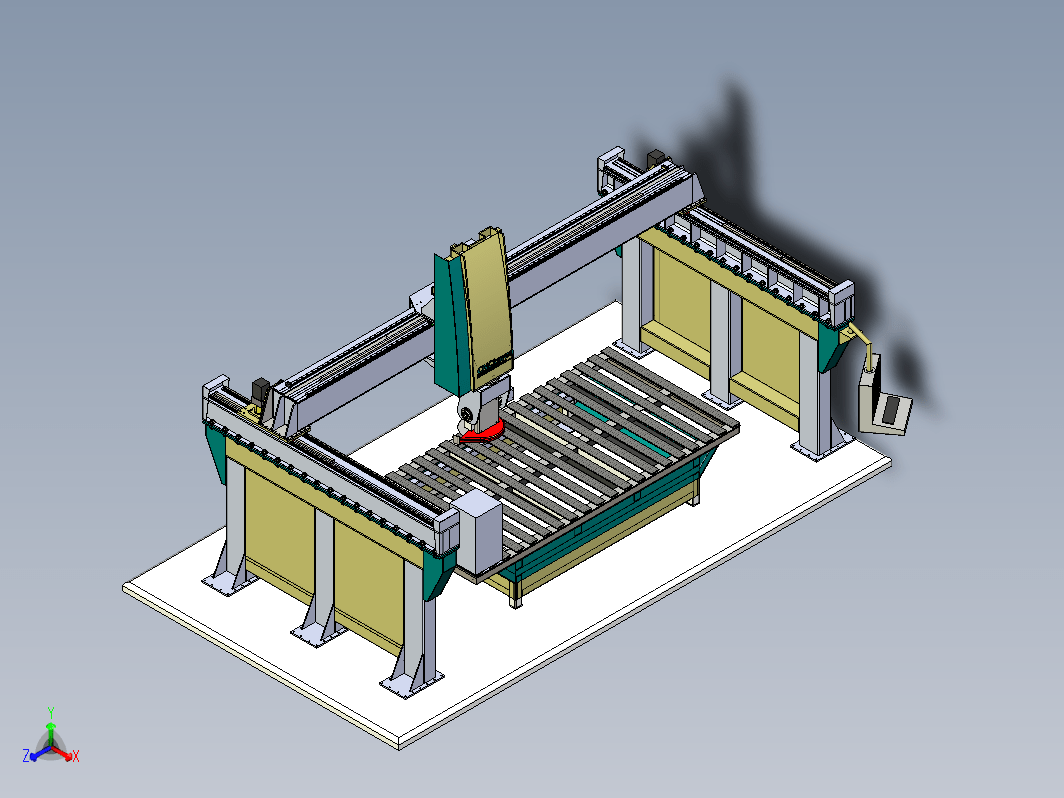 5轴CNC stone数控机床