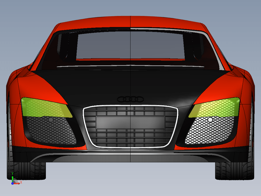 R8模型外壳3D图纸