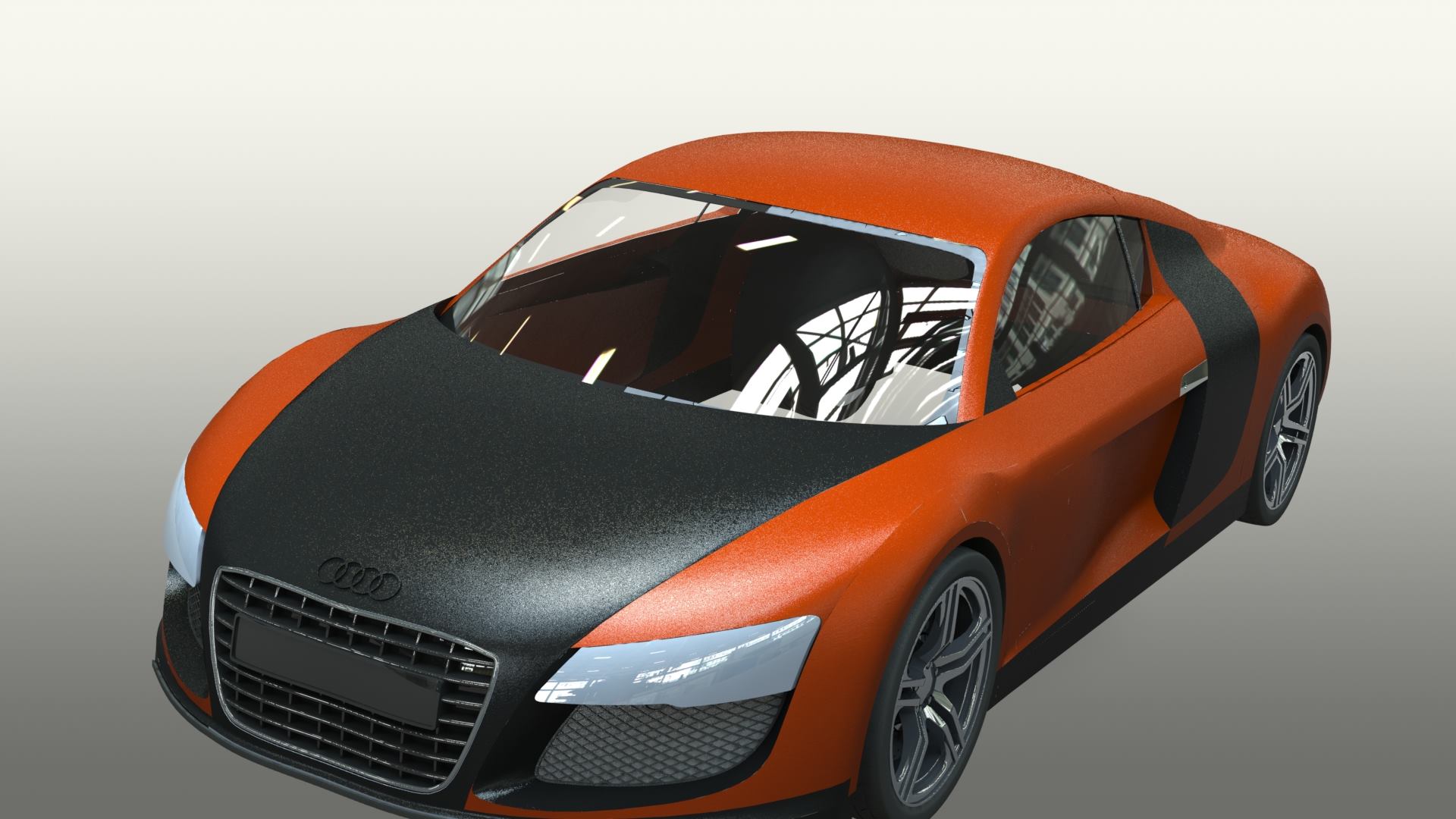 R8模型外壳3D图纸