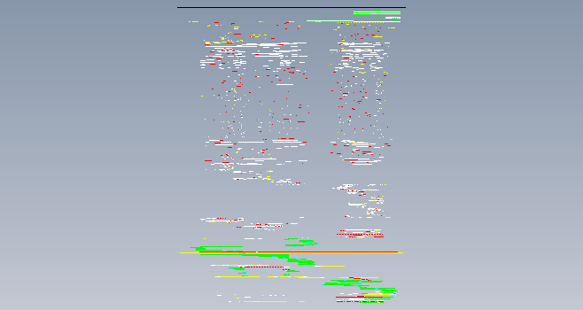 F0142-TBD234V8水冷四冲程柴油机(陆用)CAD外形总图