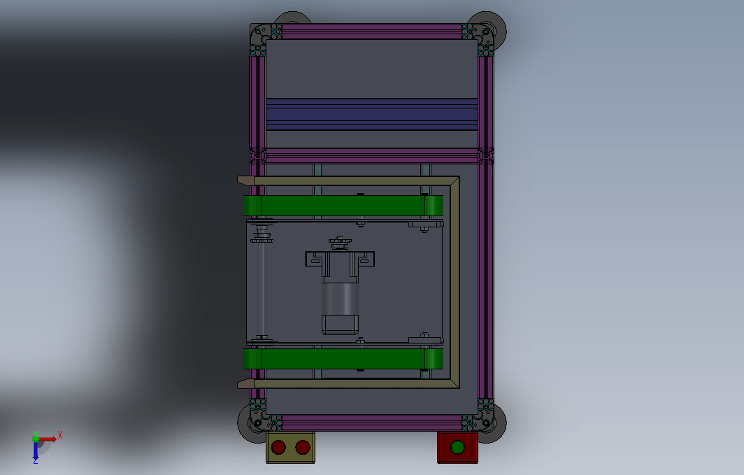 升降机3D模型图纸