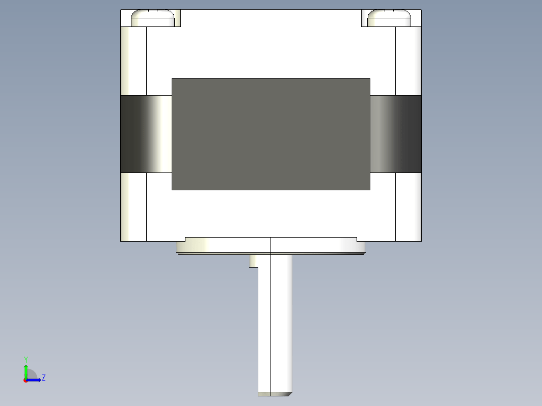 步进电机3D图35J1826-405-01