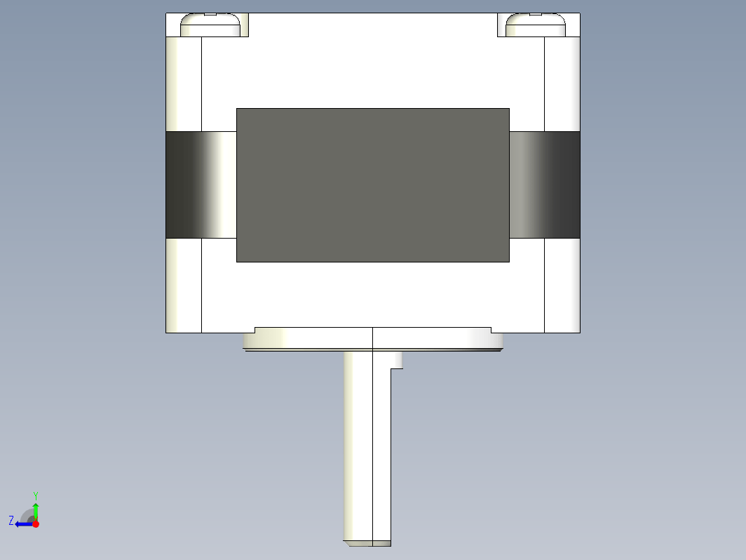 步进电机3D图35J1826-405-01