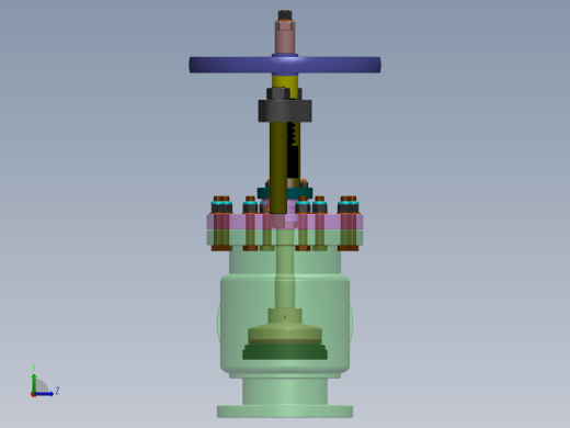 solidworks截止阀缩略图