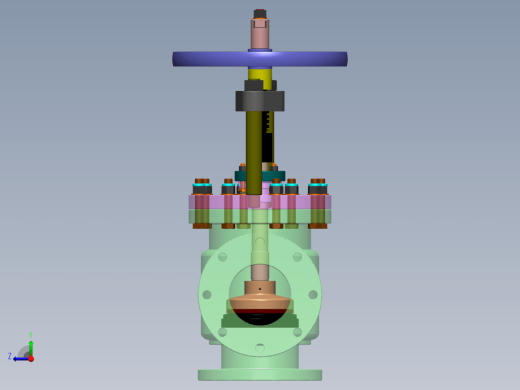 solidworks截止阀缩略图