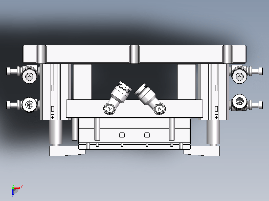 A99 FRONT 焊接STIFFENER治具-P2-内吹气