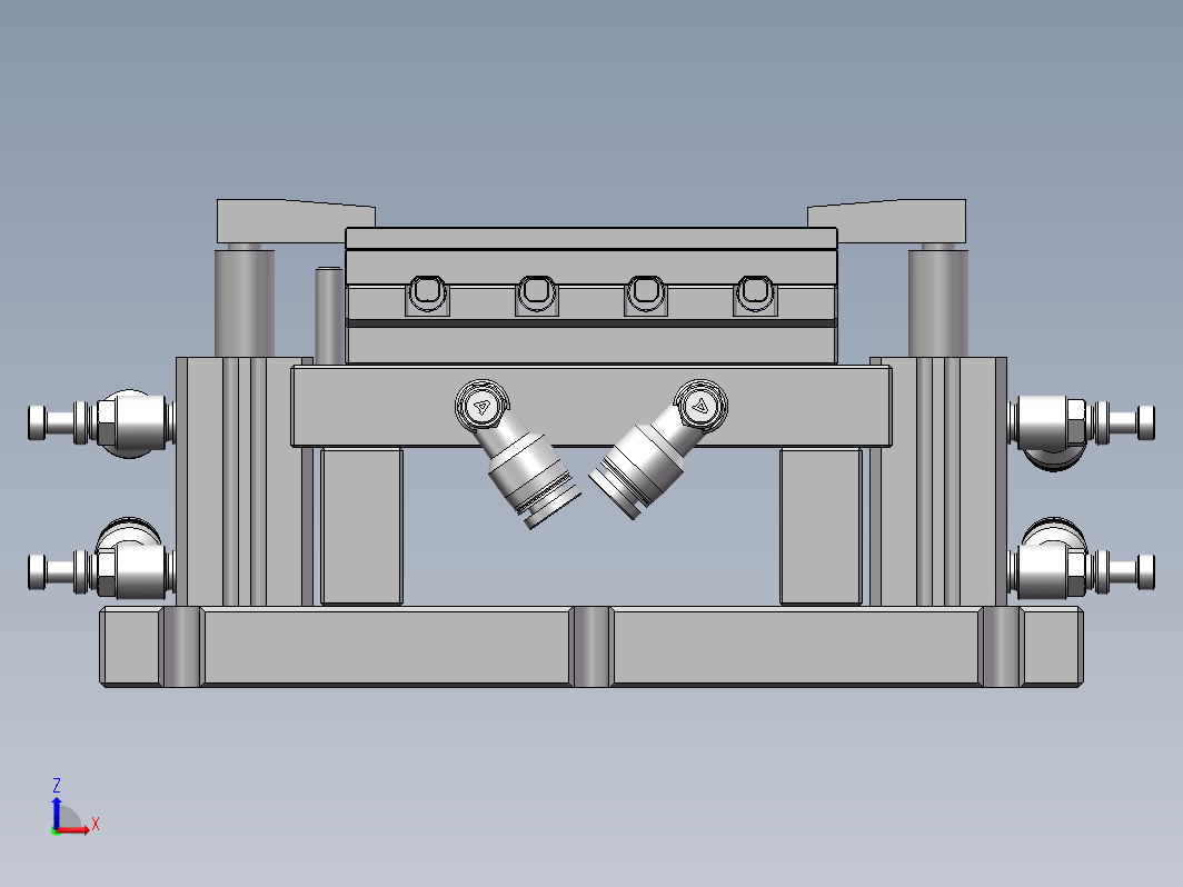 A99 FRONT 焊接STIFFENER治具-P2-内吹气