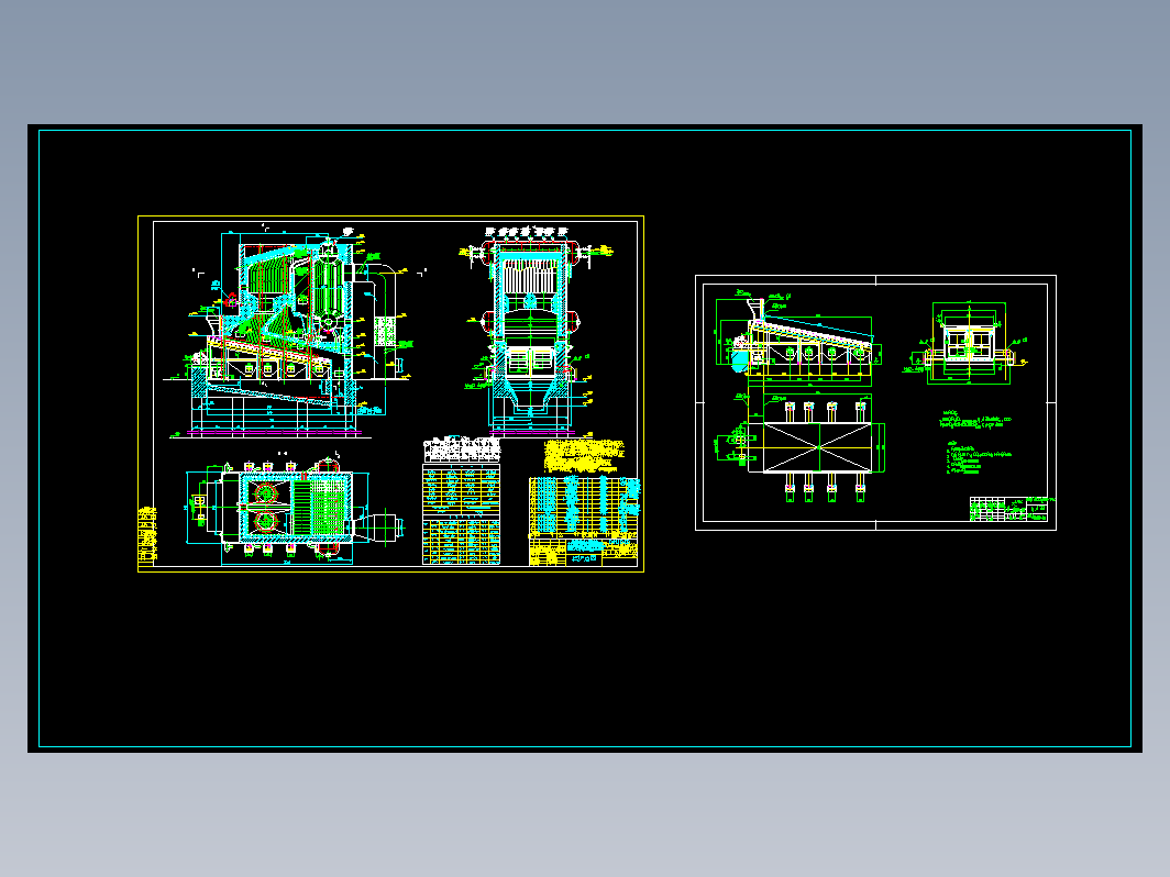 SHW10-1.25-H新型锅炉总图