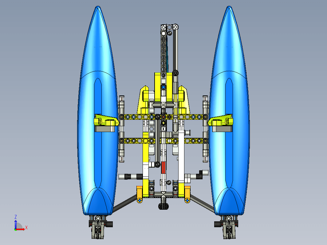 漂浮双体船(42105)