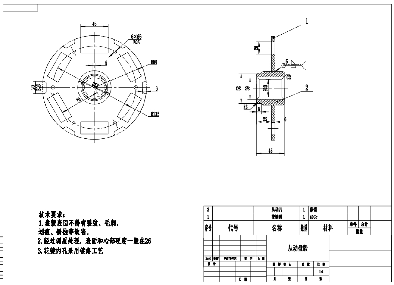 轻型货车离合器结构的设计三维+CAD+说明