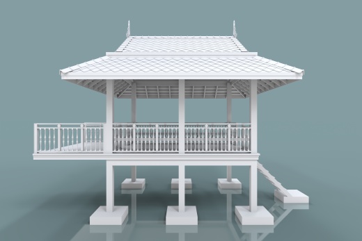 阁楼房屋亭子缩略图
