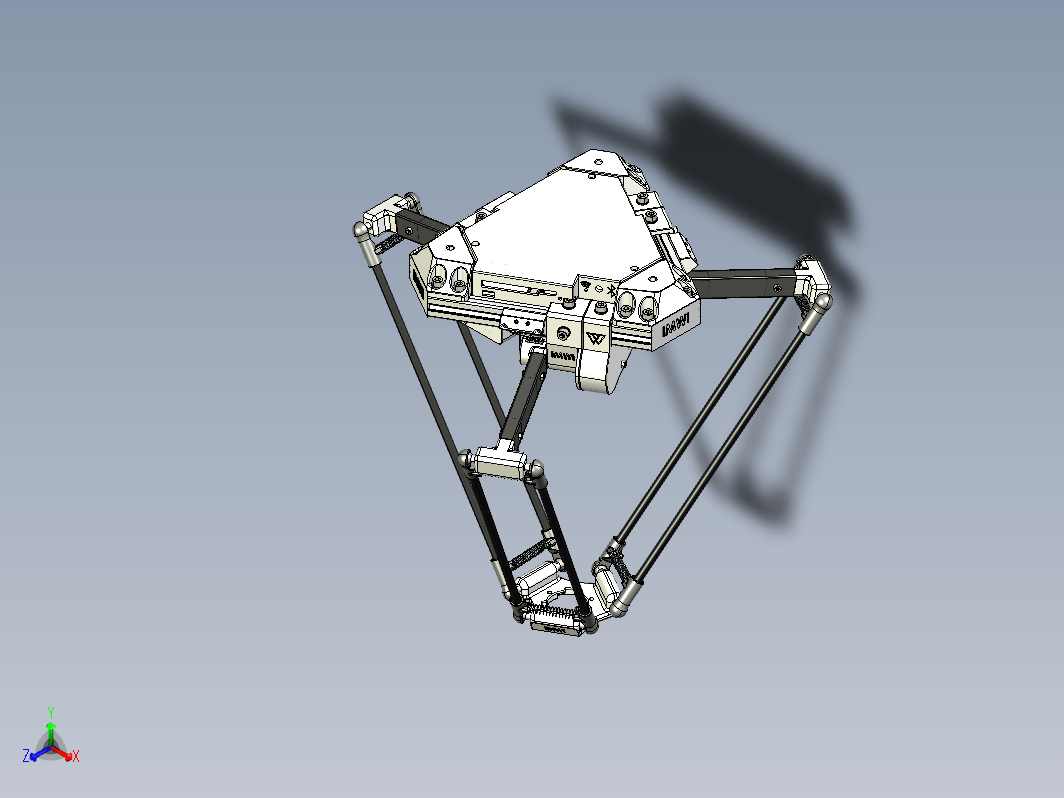 三角机械臂结构 Delta X1