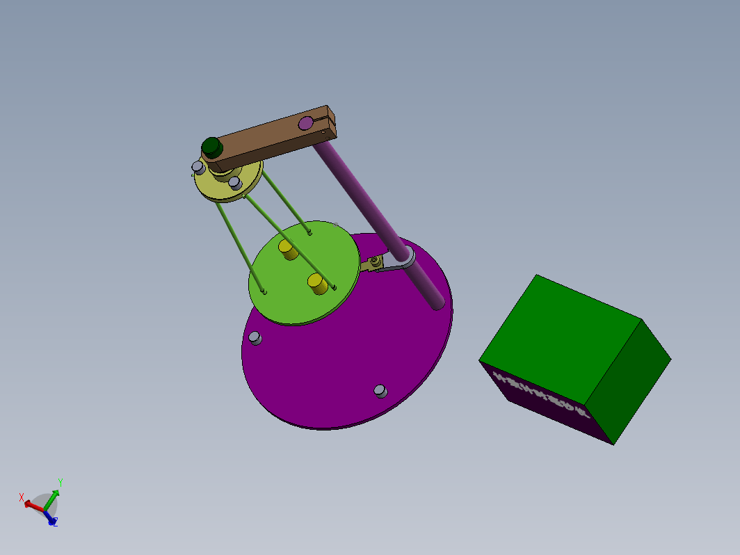 转动惯量检测仪设计【含SOLIDWORKS】三维SW2012带参+CAD+说明书