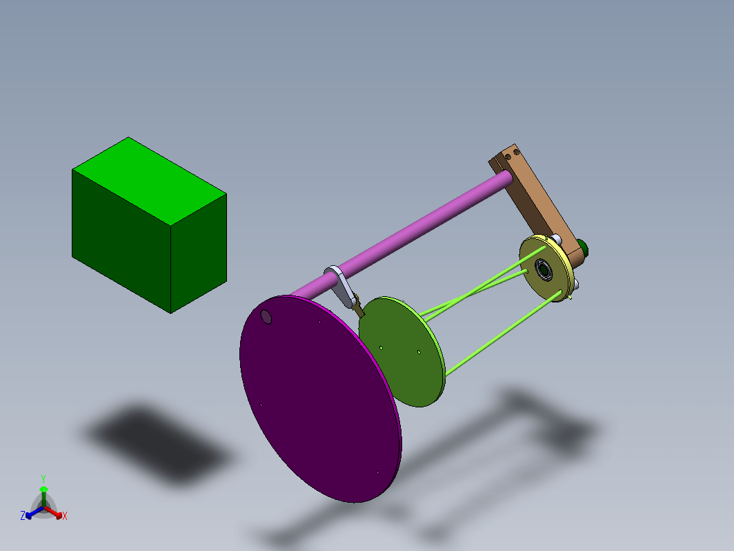 转动惯量检测仪设计【含SOLIDWORKS】三维SW2012带参+CAD+说明书