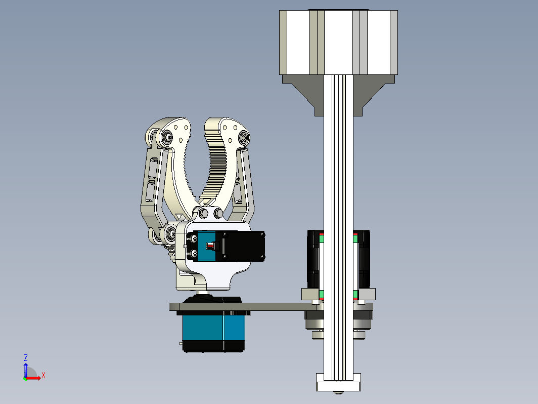小型单连杆scara平面机器人MGN12H