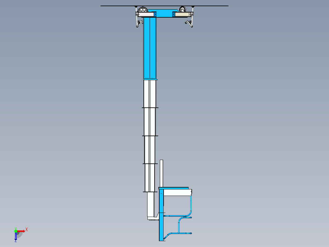 UL-25立式工程支柱架