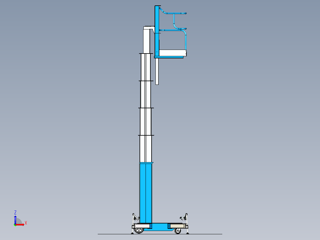 UL-25立式工程支柱架