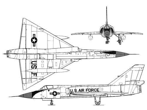 Convair F-106战斗机缩略图