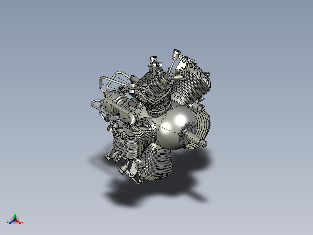 莫顿Morton M5星型发动机