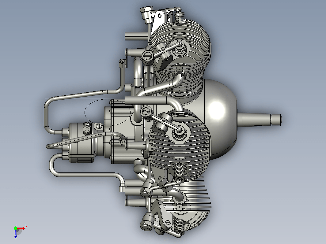 莫顿Morton M5星型发动机