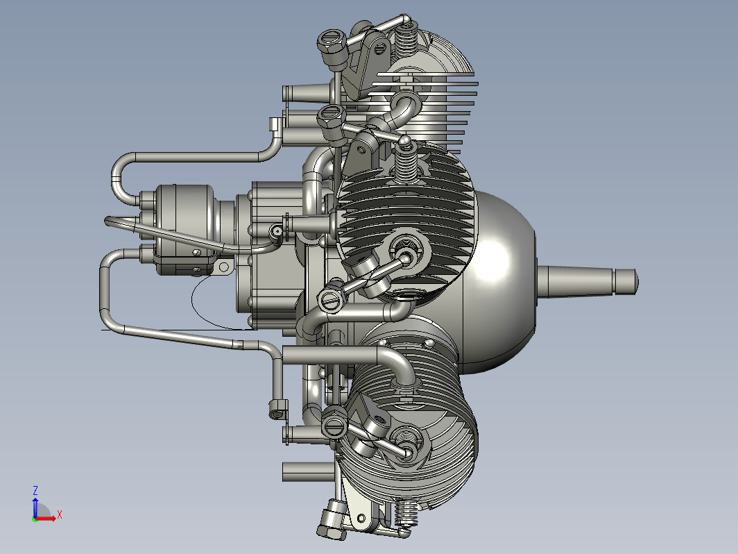 莫顿Morton M5星型发动机