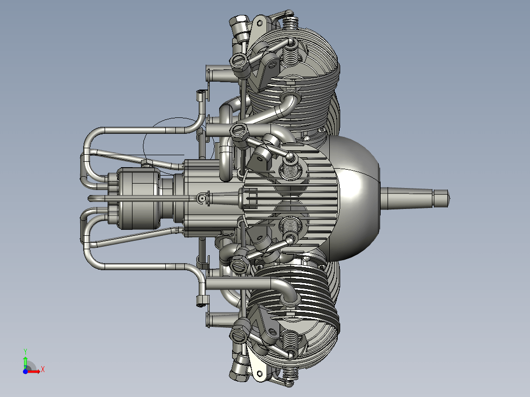 莫顿Morton M5星型发动机