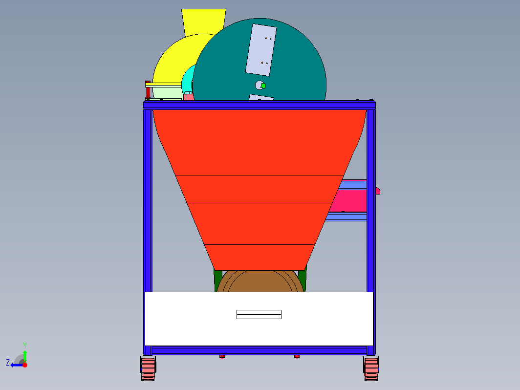 搅拌下料机