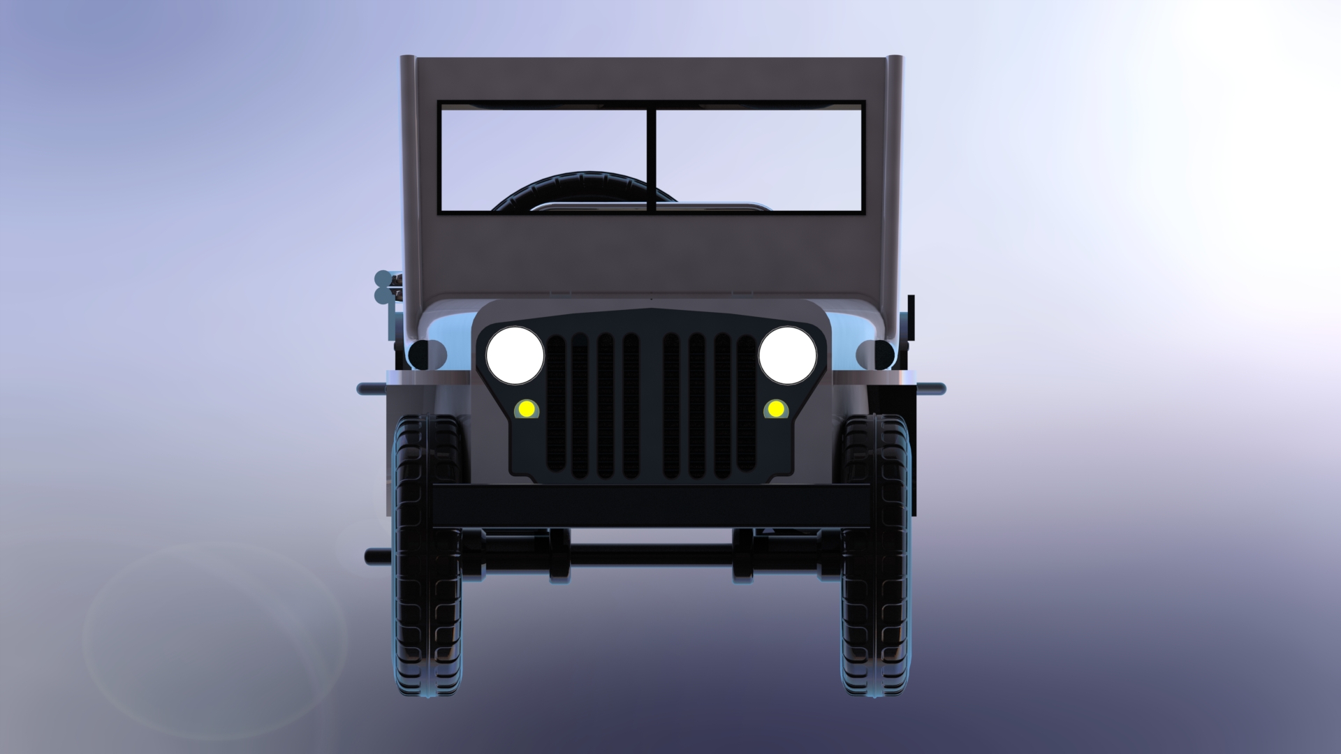 Askeri jeep-4x4玩具吉普车