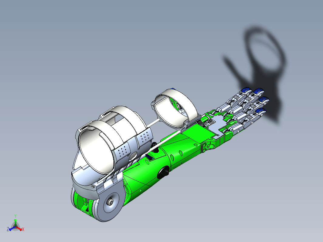 机器人上肢机械臂结构 Robotic Upper Limb