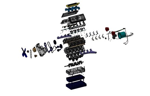 V8 Engine 8缸发动机缩略图