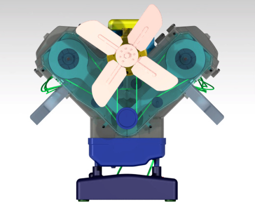 V8 Engine 8缸发动机缩略图
