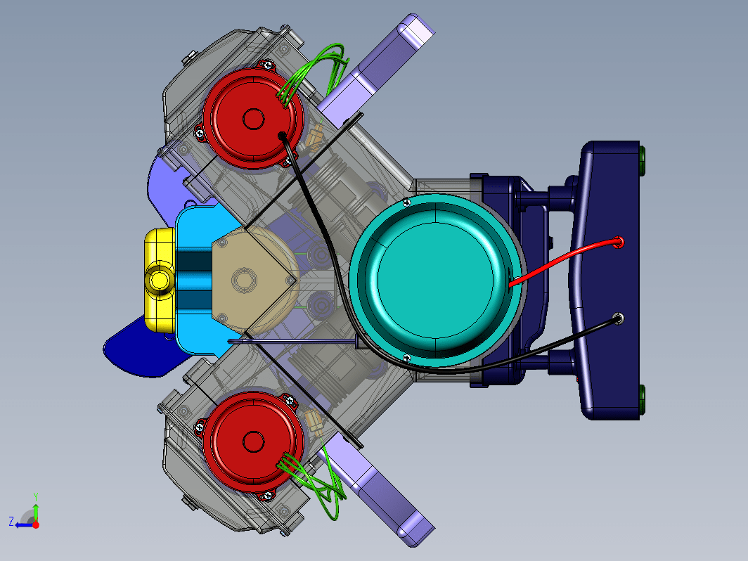 V8 Engine 8缸发动机