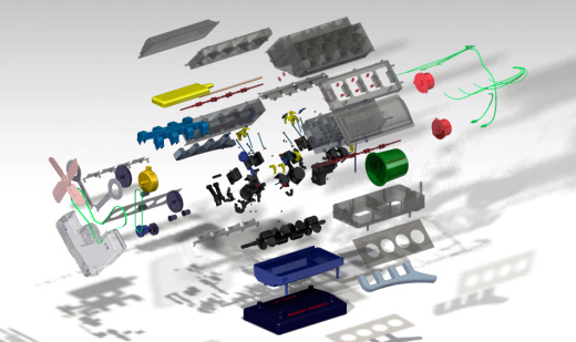 V8 Engine 8缸发动机缩略图