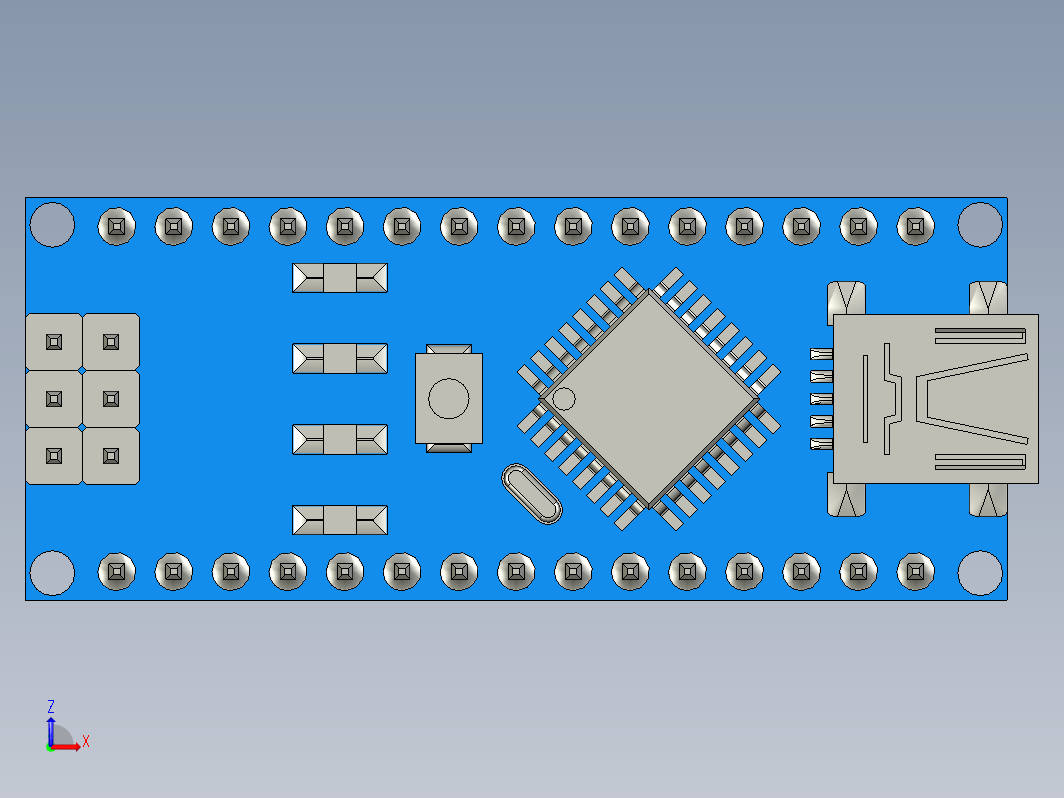 arduino Nano V3 的模型