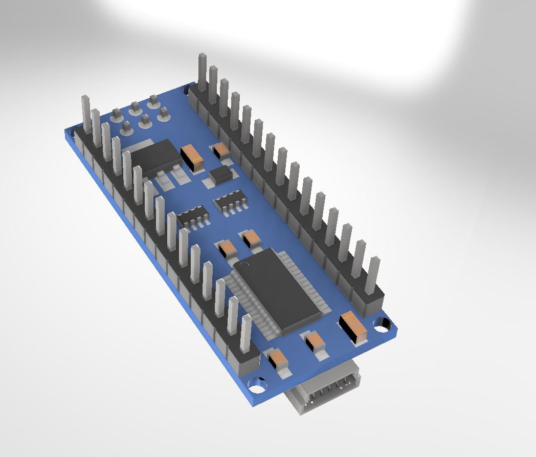 arduino Nano V3 的模型