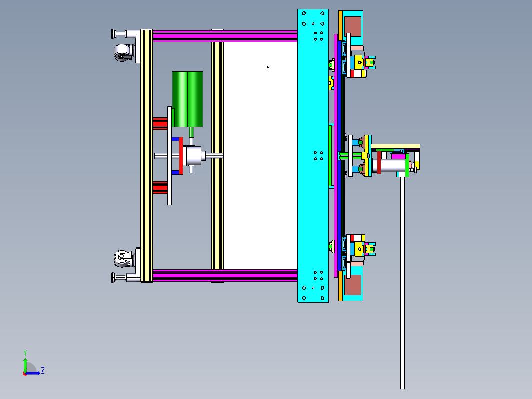 512进给系统CATIAV5R21设计