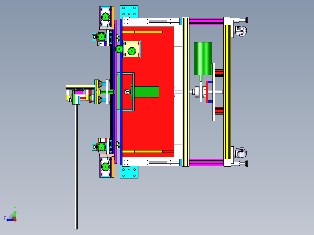 512进给系统CATIAV5R21设计