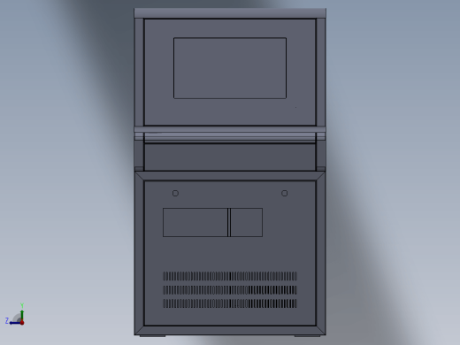 CY-CZT002XR001操作台钣金结构缩略图