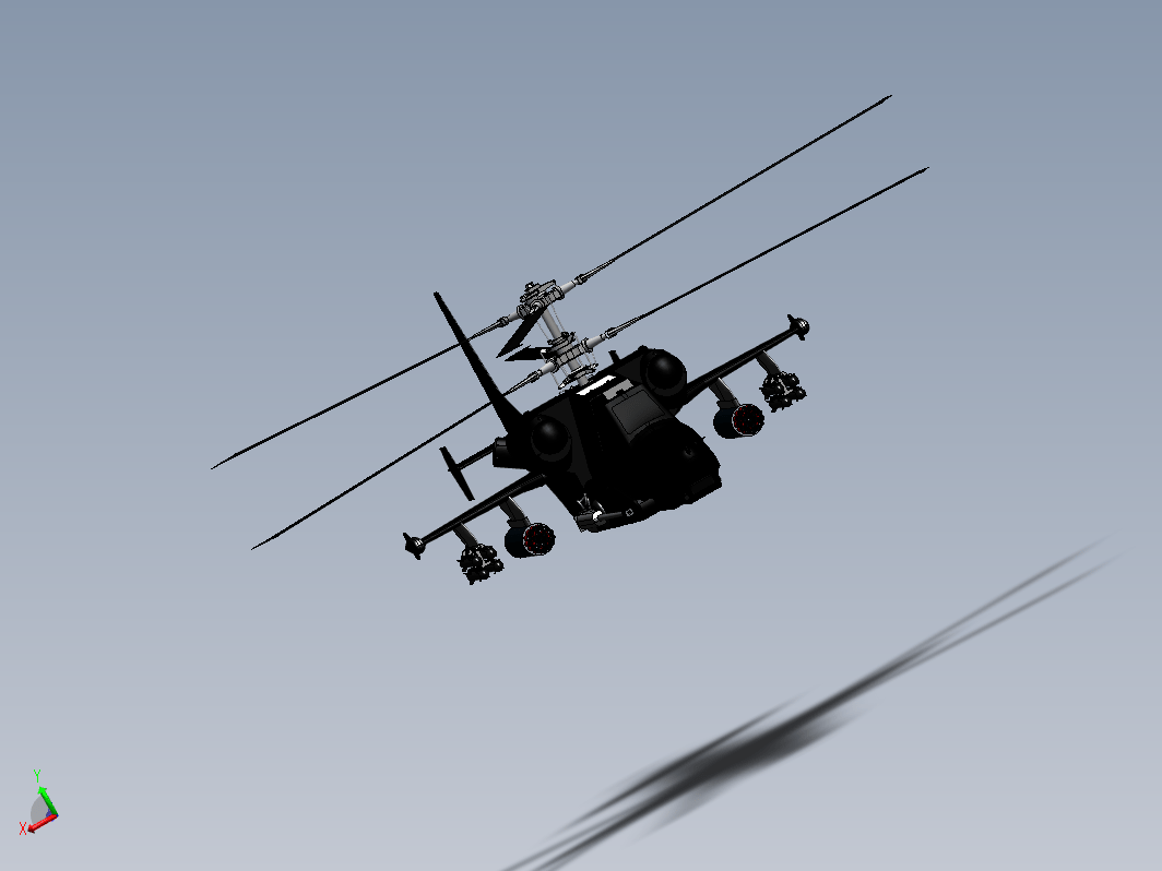 攻击直升机 Kamov Ka-50