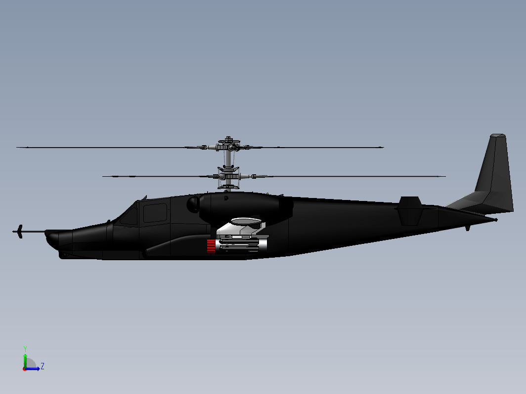 攻击直升机 Kamov Ka-50