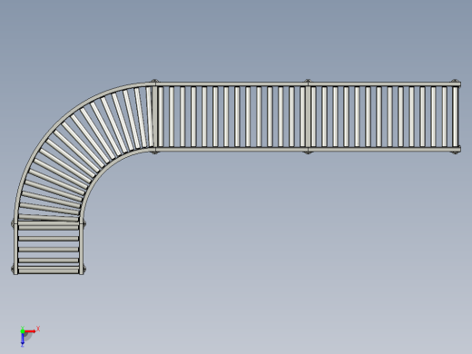 90度弯曲输送机 90 degree bend conveyor缩略图