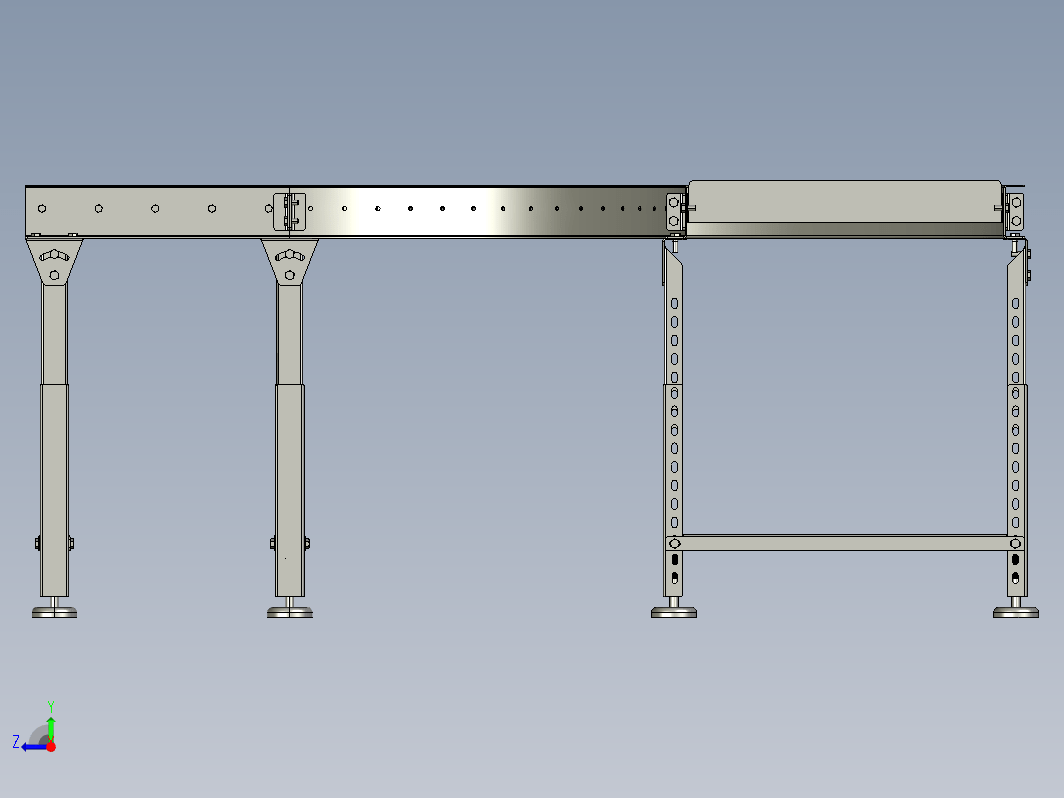 90度弯曲输送机 90 degree bend conveyor